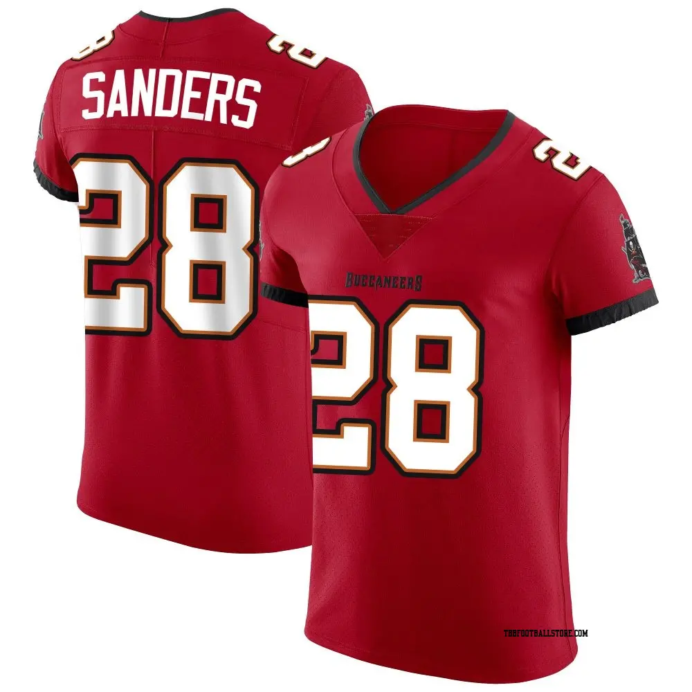 Game Red Men's Shilo Sanders Tampa Bay Buccaneers Team Color